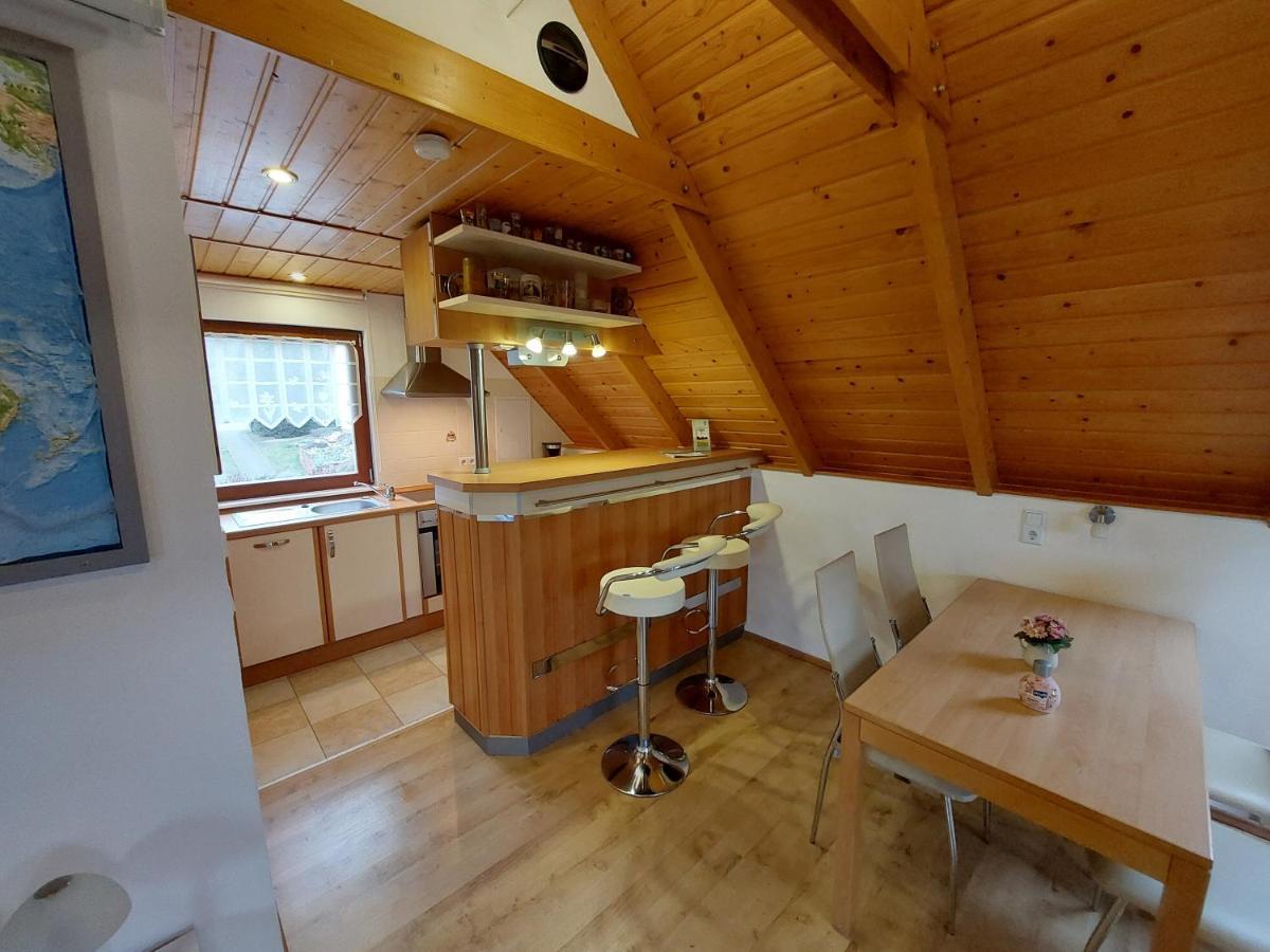 Ferienwohnung Zur Saaleaue Wettin Eksteriør billede